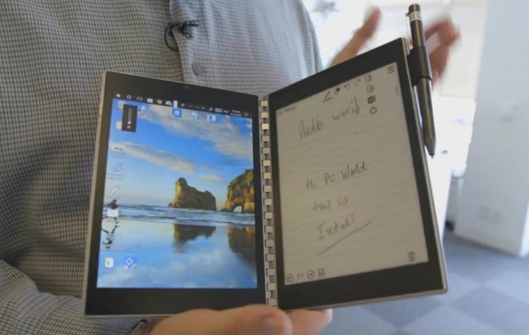 Computex 2018: концептуальный нетбук Intel Tiger Rapids с двумя экранами Computex 2018: концептуальный нетбук Intel Tiger Rapids с двумя экранами