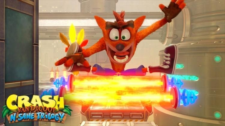 Crash Bandicoot N. Sane Trilogy не остановить — 6 недель подряд на вершине британского чарта