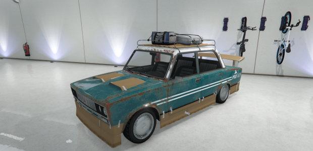Parp parp! GTA Online provides a wonderfully shonky Lada