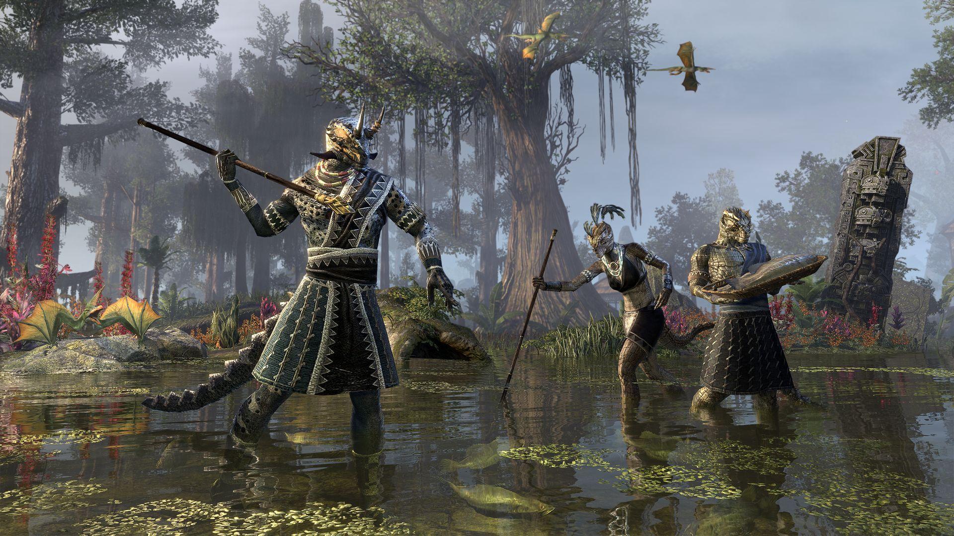 The Elder Scrolls Online wades into Murkmire right this moment with new DLC
