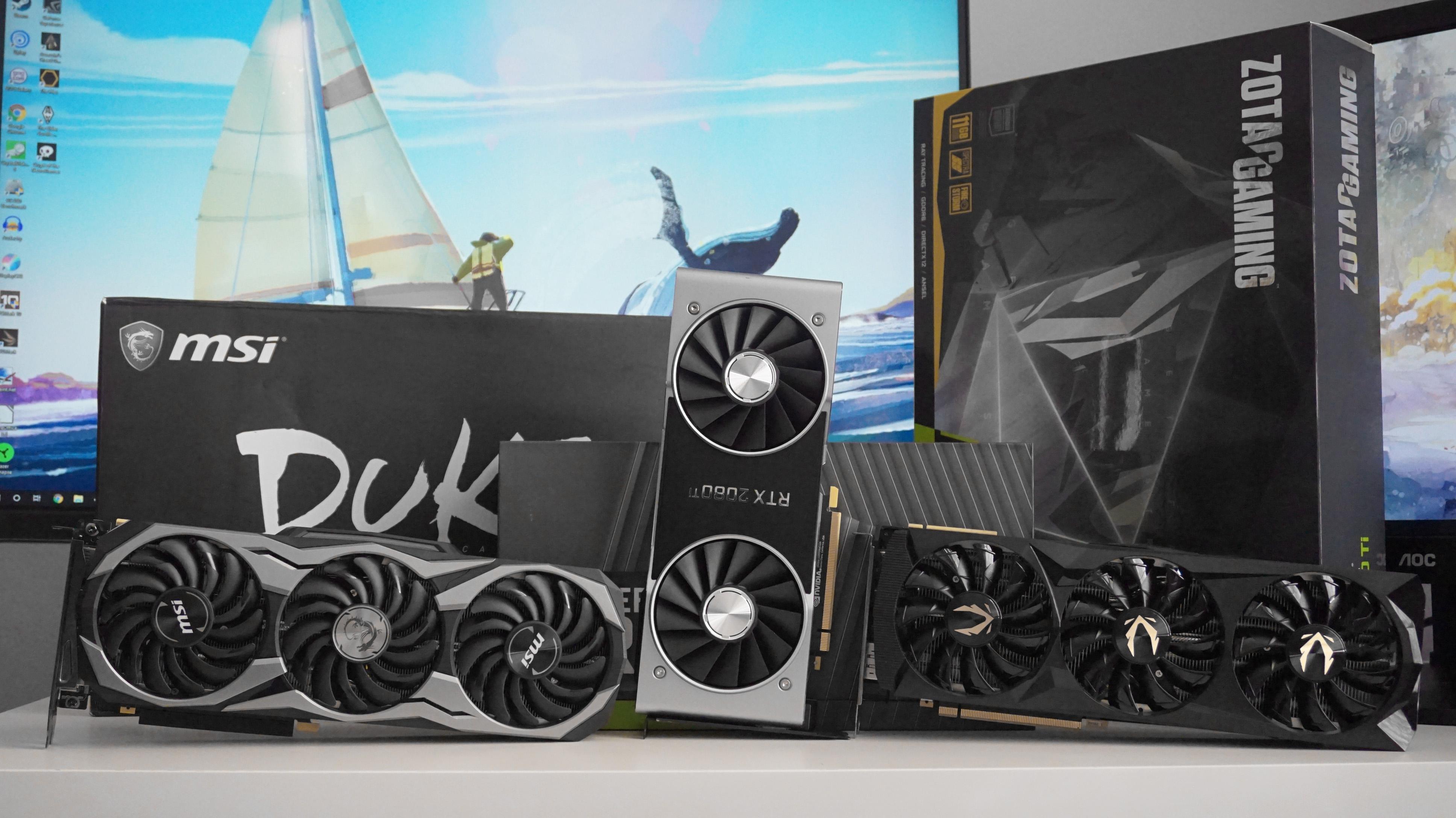 RTX 2080 Ti benchmark showdown: Nvidia vs MSI vs Zotac RTX 2080 Ti benchmark showdown: Nvidia vs MSI vs Zotac