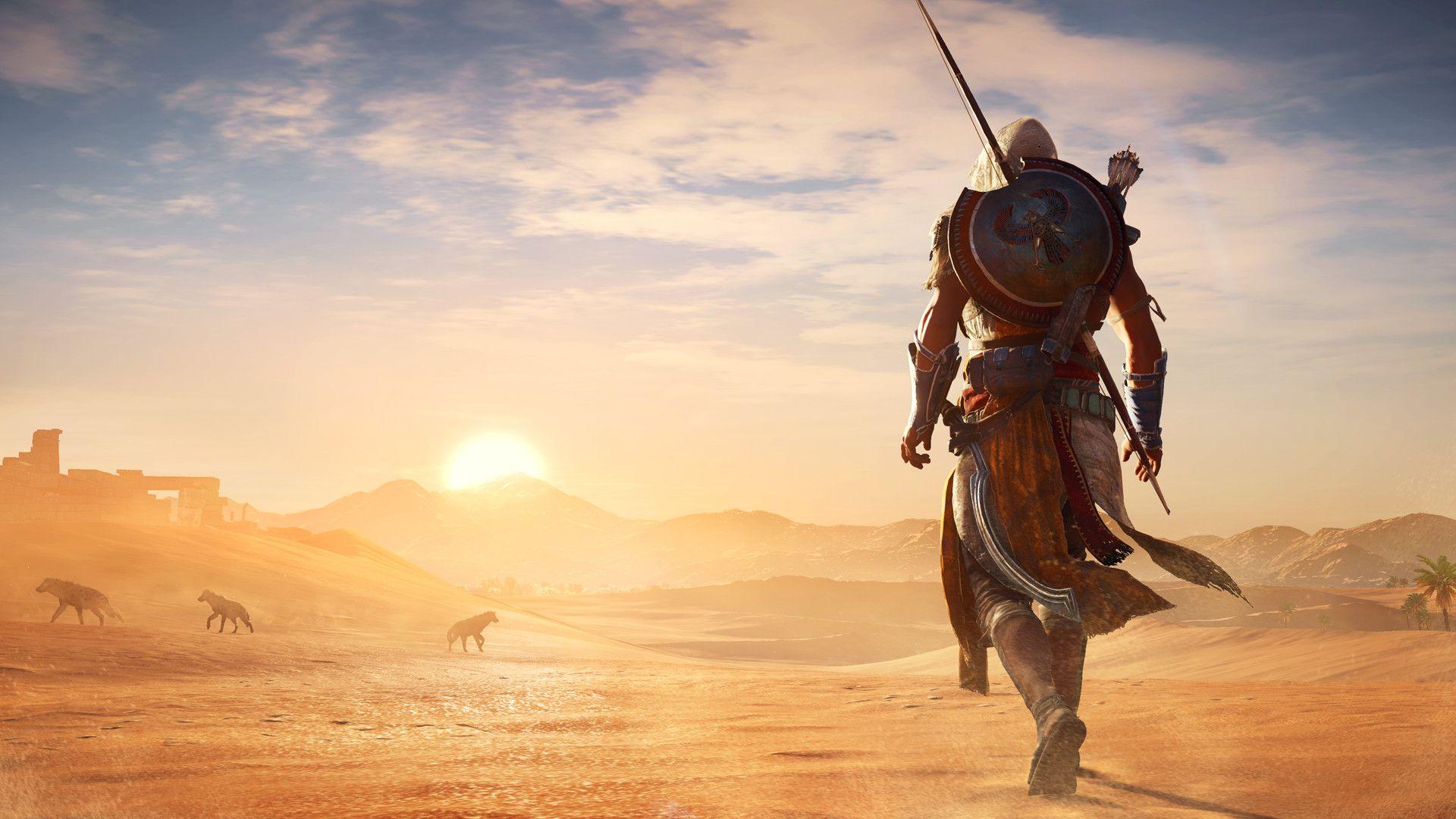 Egyptian murder-dad Bayek bends canon in Assassin’s Creed Odyssey