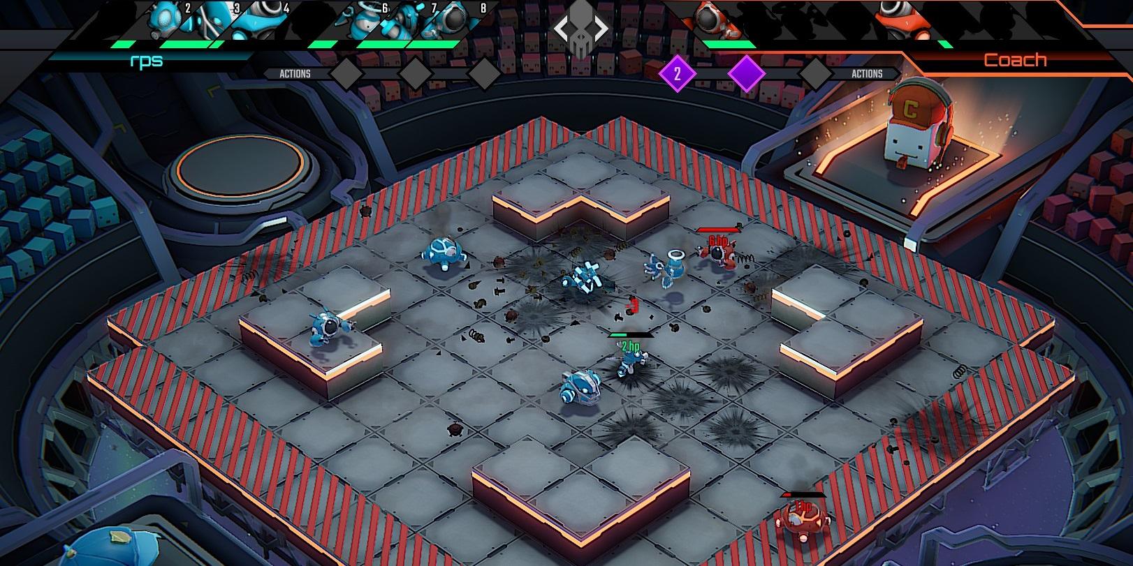 Rust studio’s robo-tactics game Clatter whirs out