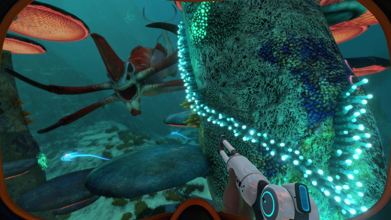 Subnautica is being given away free on the Epic Games Store immediately