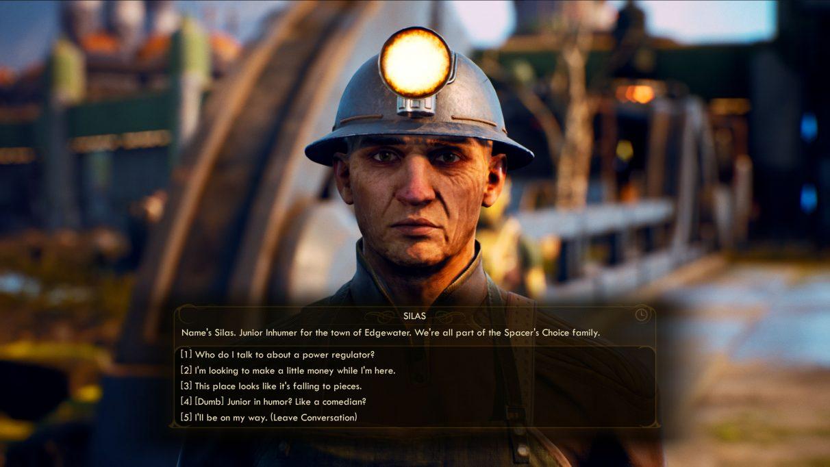The Outer Worlds Companions guide