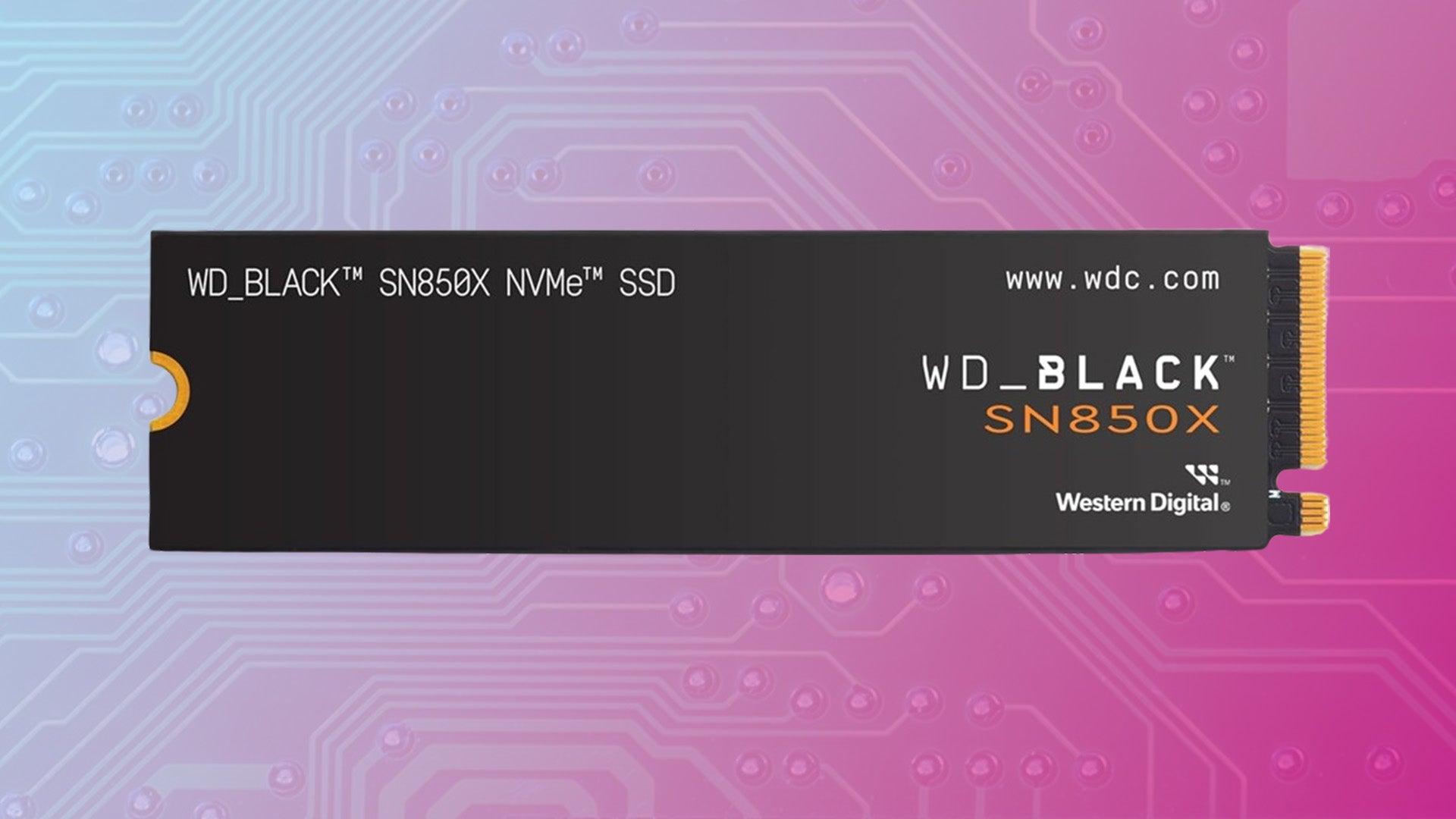 WD_BLACK 8TB SN850X NVMe Internal Gaming SSD Solid State Drive - Gen4 PCIe, M.2