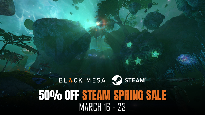 Black Mesa Steam Spring Sale!