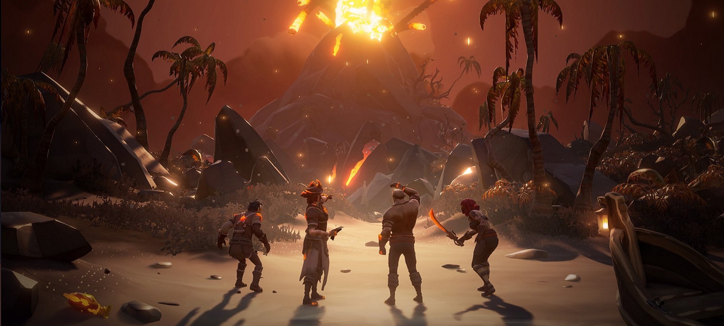 Ролик с новым контентом Sea of Thieves в дополнении Forsaken Shores