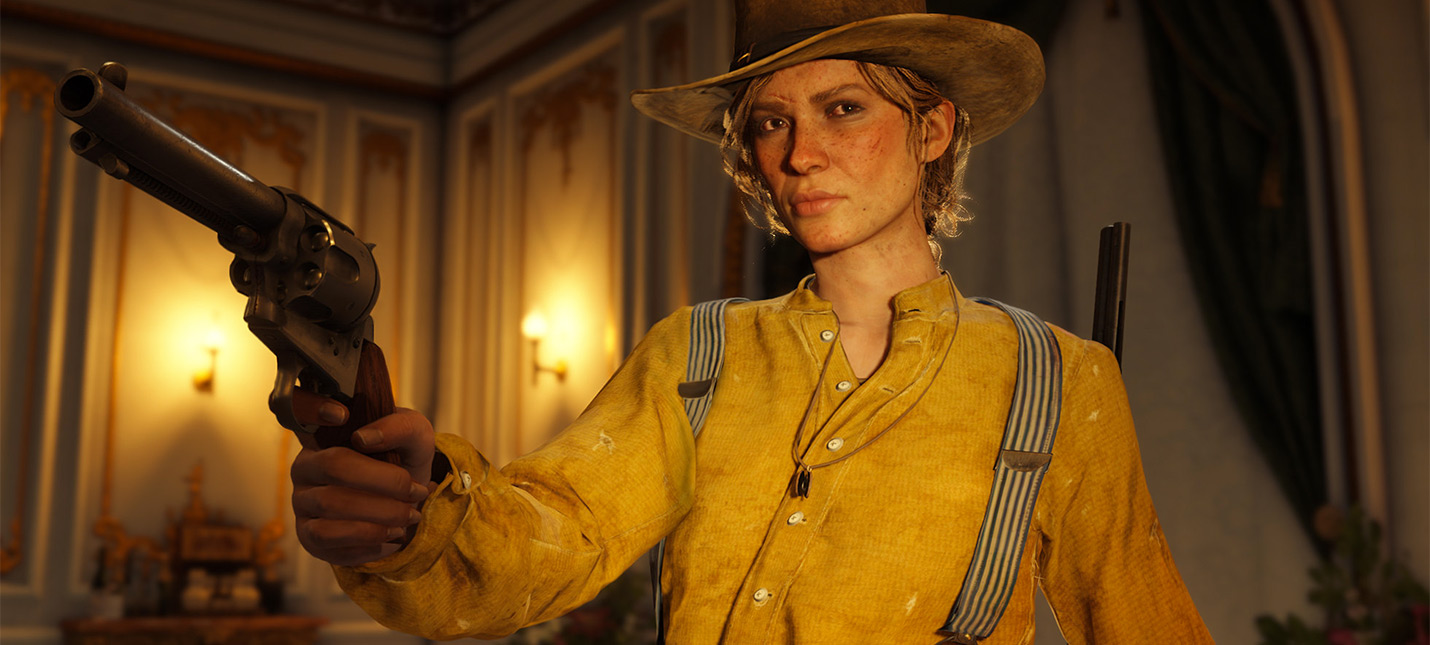 Первый геймплей из беты Red Dead Online