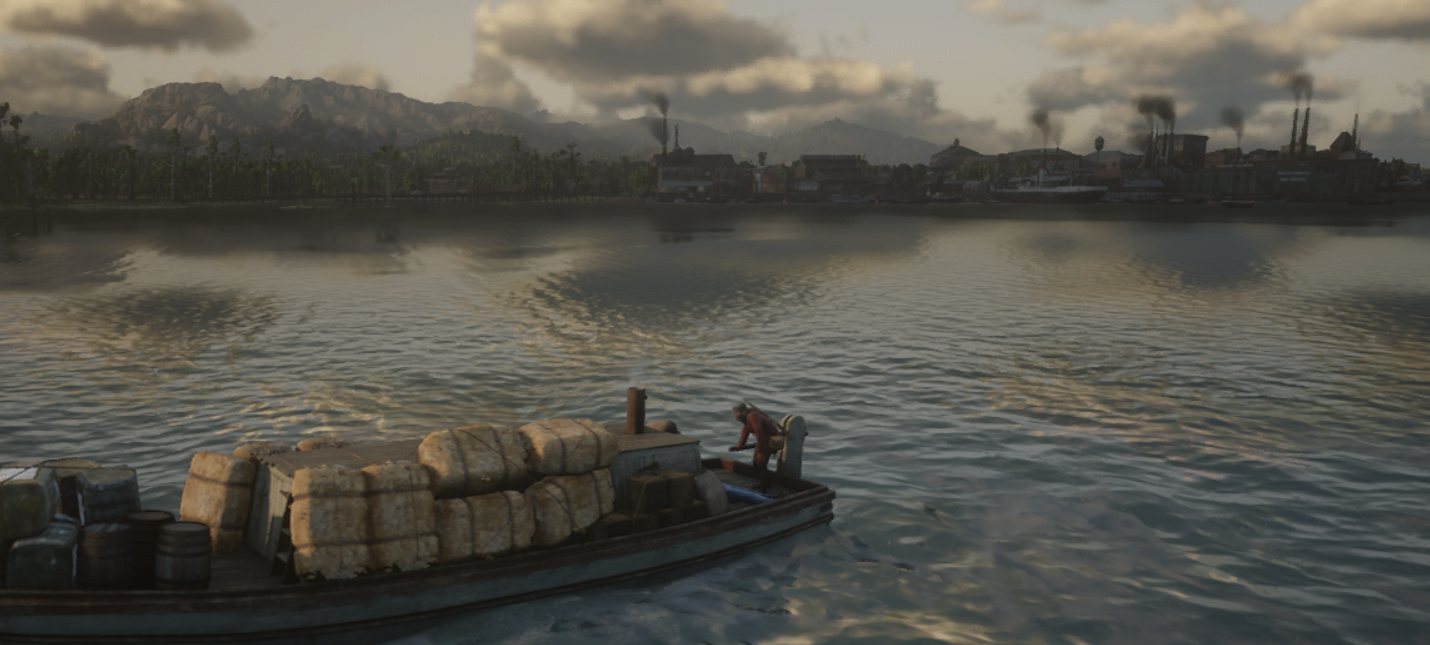 Баг Red Dead Online заставляет пароходы падать с неба
