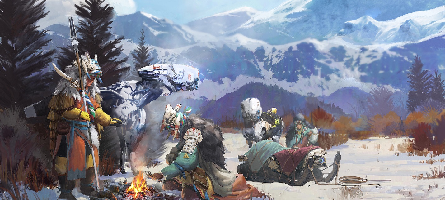 Концепты персонажей Horizon: Zero Dawn от художника из Guerrilla Games