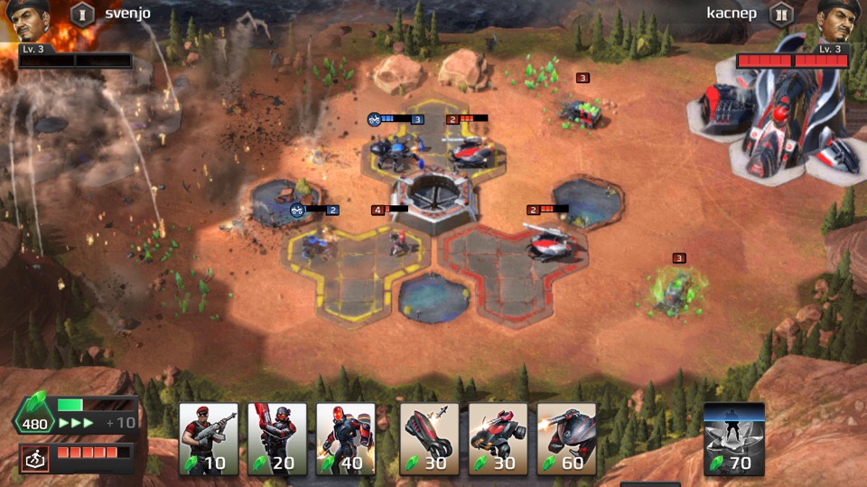 Стратегия в кармане: Обзор C&C Rivals Стратегия в кармане: Обзор C&C Rivals