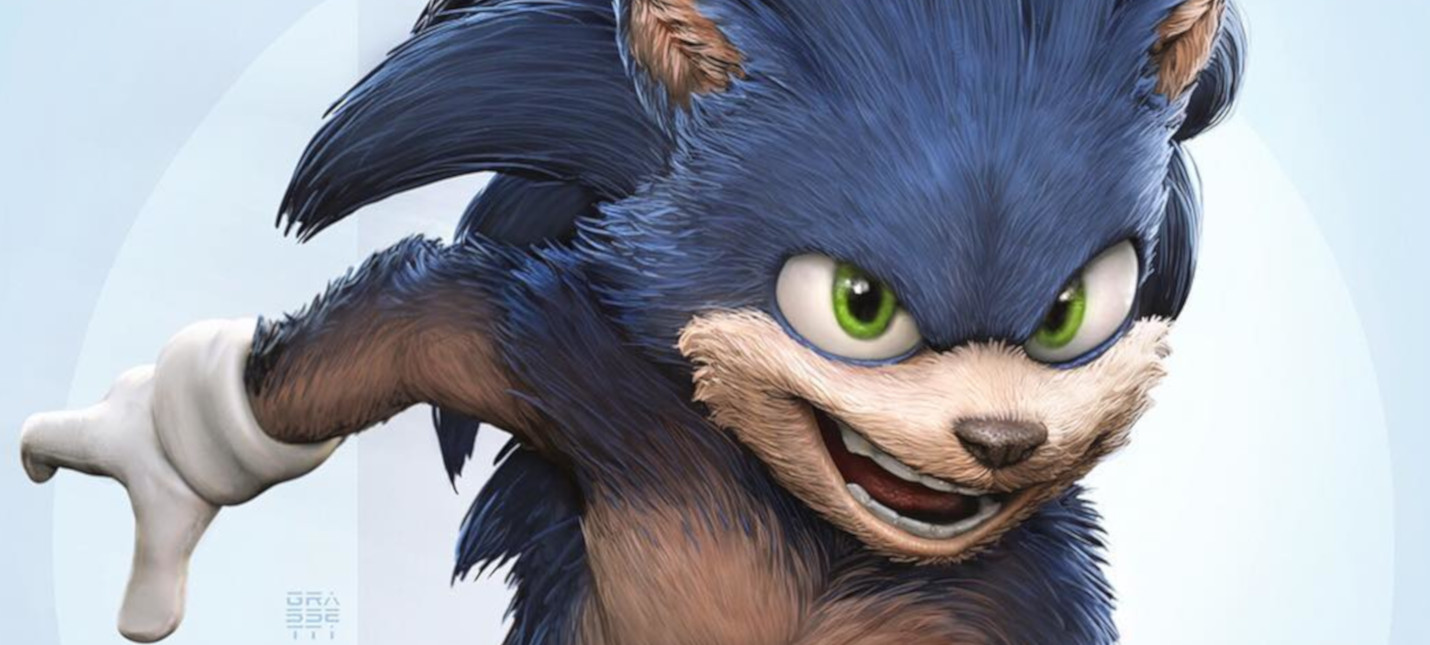 Арт-директор God of War представил свою интерпретацию Соника