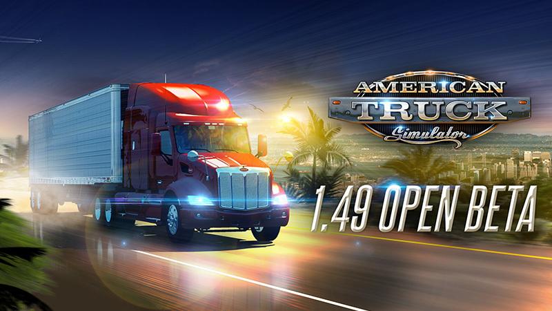 1.49 Открытая бета American Truck Simulator
