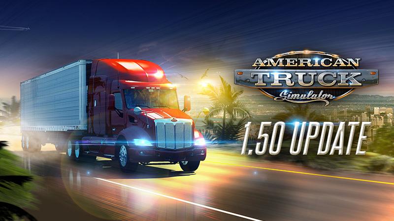 Релиз обновления 1.50 для American Truck Simulator Релиз обновления 1.50 для American Truck Simulator