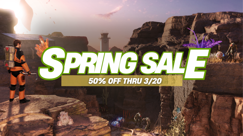 Spring Sale and LambdaGen Stream Event!