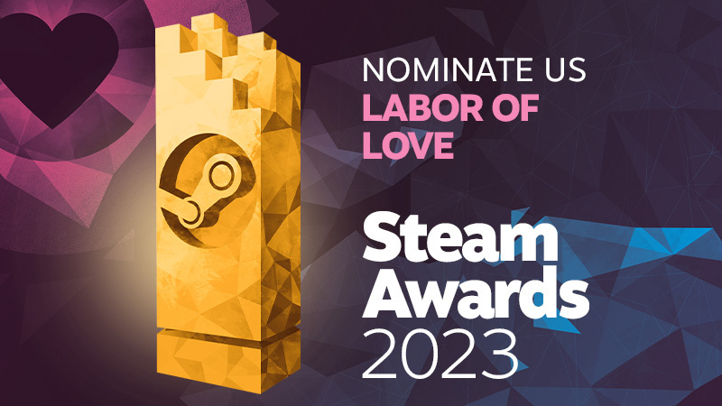 American Truck Simulator Nominated for ‘Labor of Love’ Steam Award 2023 American Truck Simulator Nominated for ‘Labor of Love’ Steam Award 2023