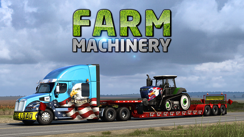 Дополнение American Truck Simulator: Фермерская техника Дополнение American Truck Simulator: Фермерская техника