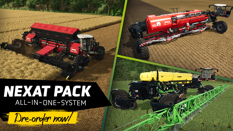 Передовые технологии в сельском хозяйстве: NEXAT PACK скоро в продаже! Передовые технологии в сельском хозяйстве: NEXAT PACK скоро в продаже!