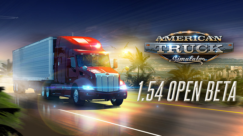 American Truck Simulator — Открытая Бета 1.54 American Truck Simulator — Открытая Бета 1.54