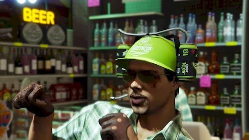 Подарок Rockstar: наиредчайшая пивная кепка в GTA Online!