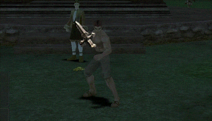 For short distances, the issue is imperceptible. The foot lands precisely on the coin.