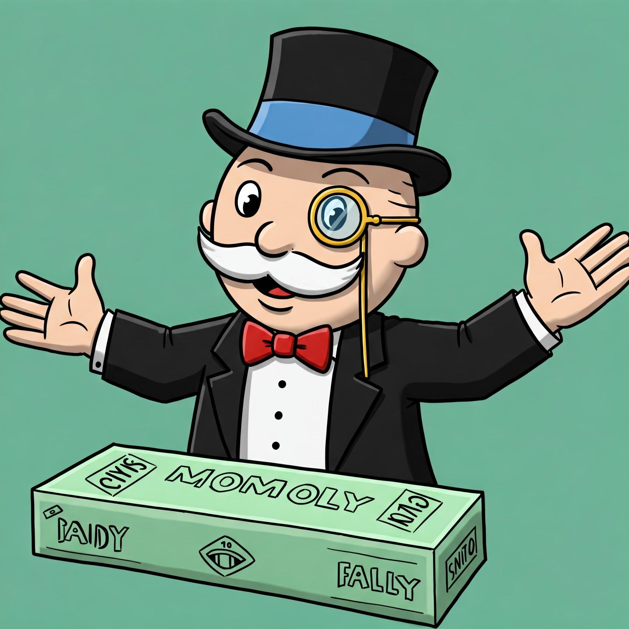 Персонаж Монополии никогда не носил монокль Персонаж Монополии никогда не носил монокль