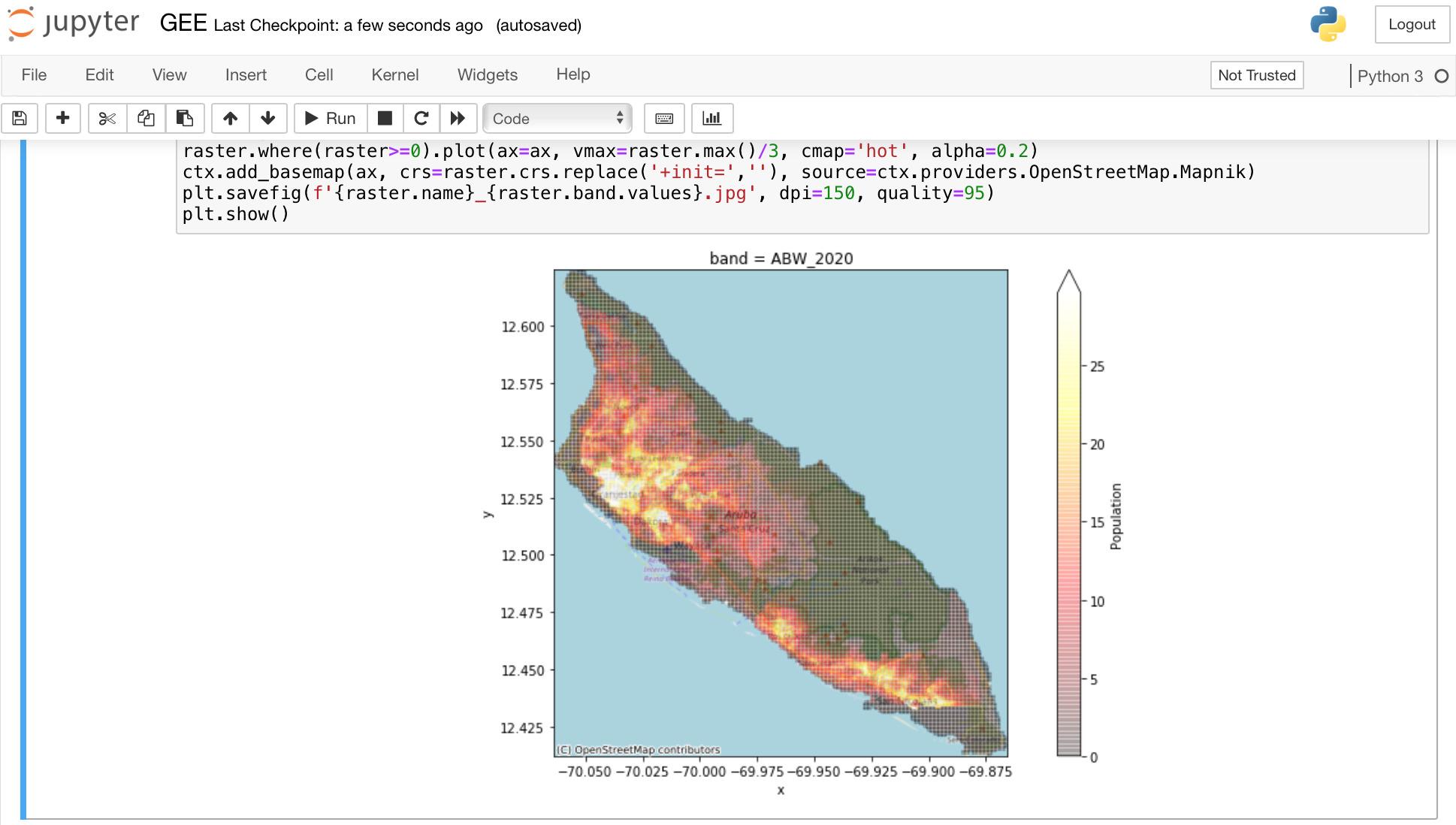 Google Earth Engine (GEE) как общедоступный каталог больших геоданных