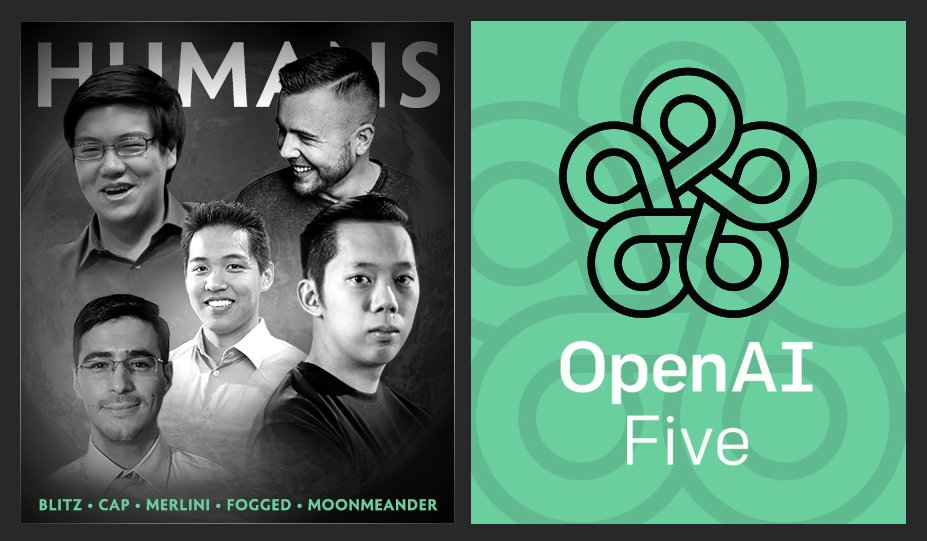 Вчера состоялся матч по Dota 2 между OpenAI и людьми в формате 5×5. Люди проиграли Вчера состоялся матч по Dota 2 между OpenAI и людьми в формате 5×5. Люди проиграли