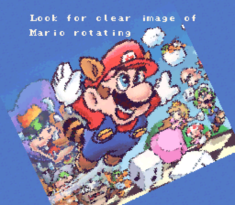 Легендарный Mode 7: графика древности