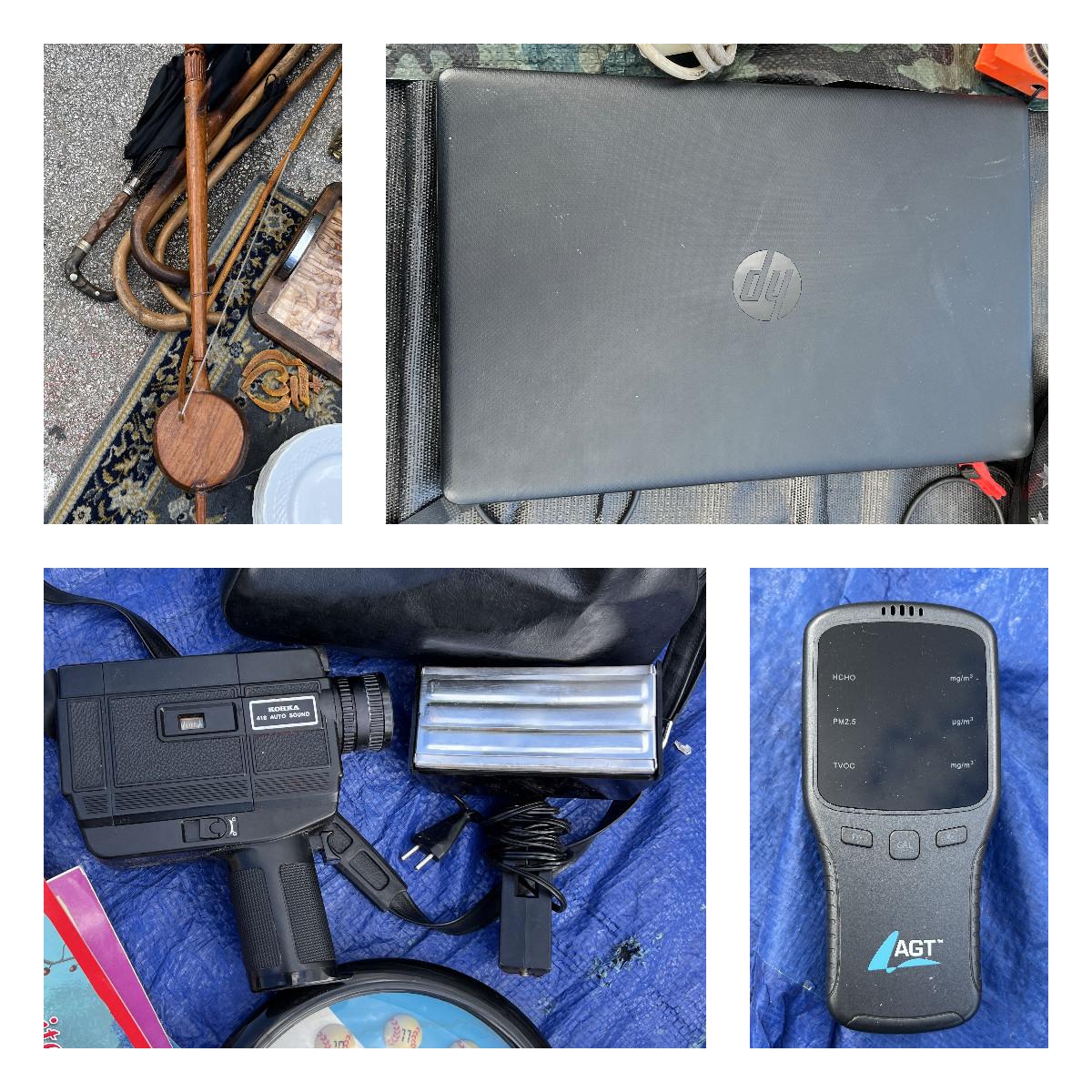 Открытие на испанской барахолке: классный ноутбук и множество уникальных находок