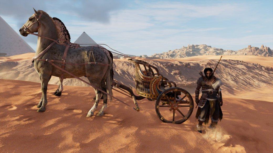 Гифка дня: восстание колесниц в Assassinʼs Creed: Origins
