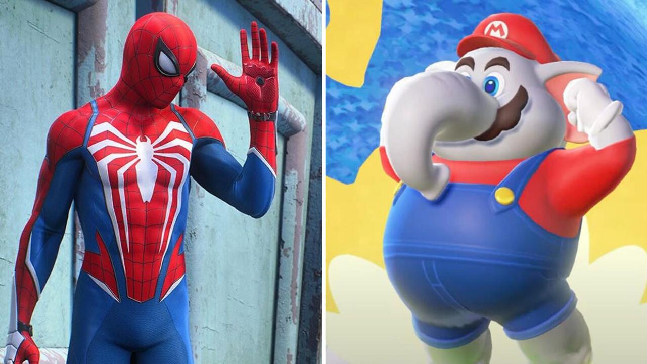 Marvel’s Spider-Man 2 and Super Mario Bros. Wonder top the list of best-selling games in the US for October