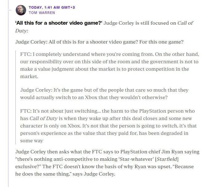 Опасения Федеральной торговой комиссии (FTC) по поводу появления уникальных персонажей (скинов) при завершении сделки в игре Call of Duty на Xbox