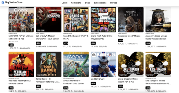 В PS Store идет распродажа «Полугодовые предложения» — Скидка на Assassin’s Creed Мираж, FINAL FANTASY XVI, Tomb Raider I-III Remastered и многое другое