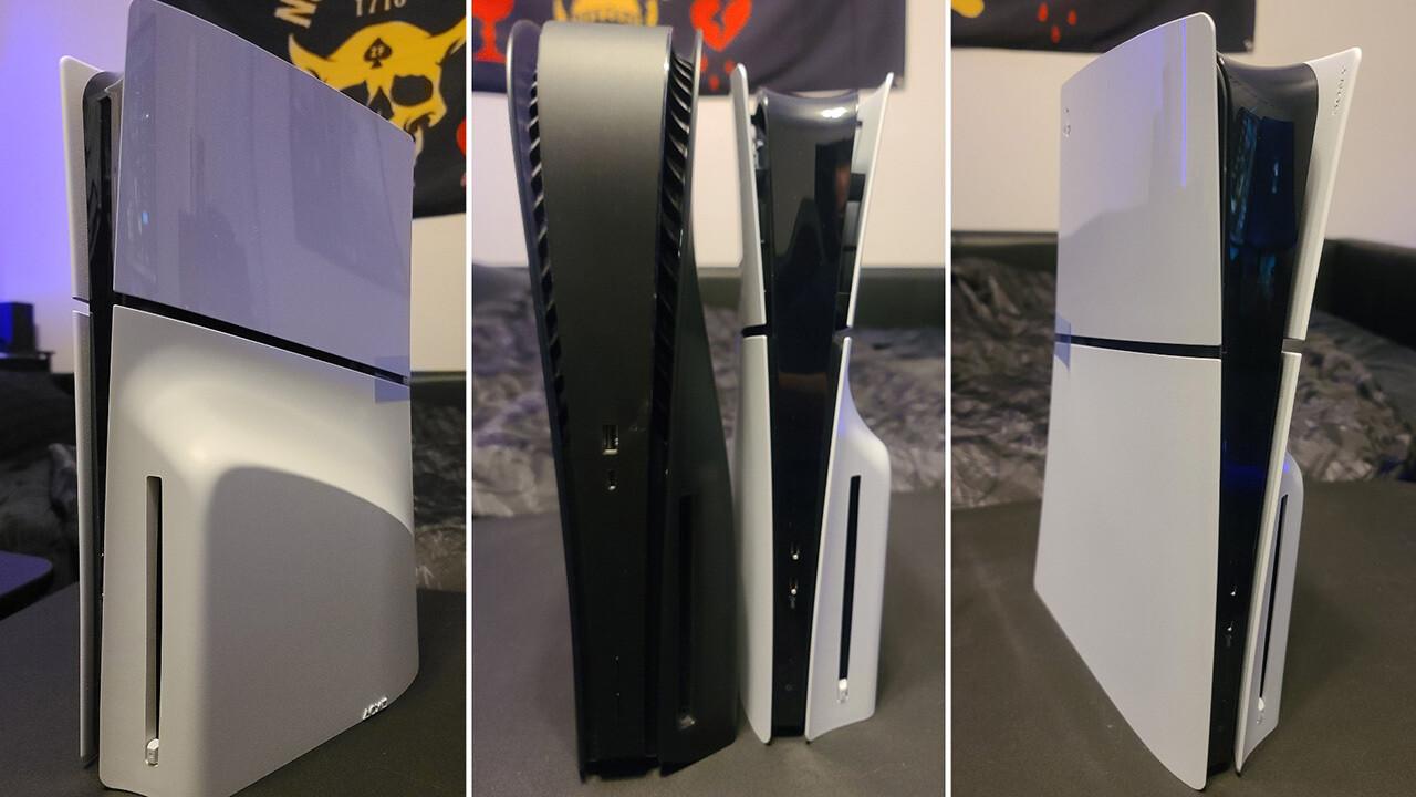 Новые фотографии компактной PS5 появились в сети