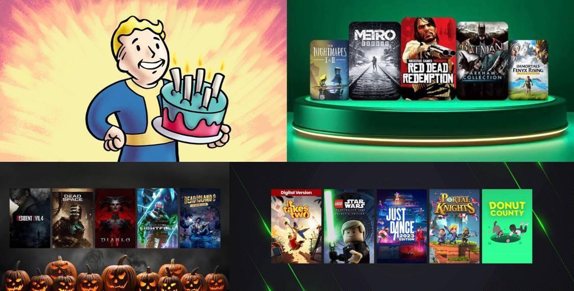 В XBOX Store проходят четыре распродажи игр со скидками до 85%
