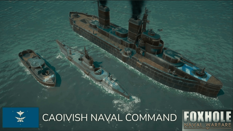 Studio Siege Camp announces a new massive update for Foxhole titled «Naval Warfare»