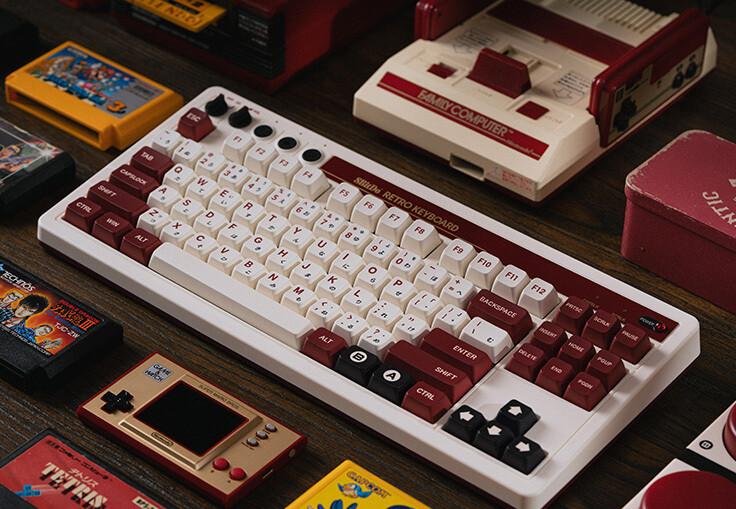 Механическая клавиатура в стиле старых консолей Nintendo от компании 8BitDo вышла в свет
