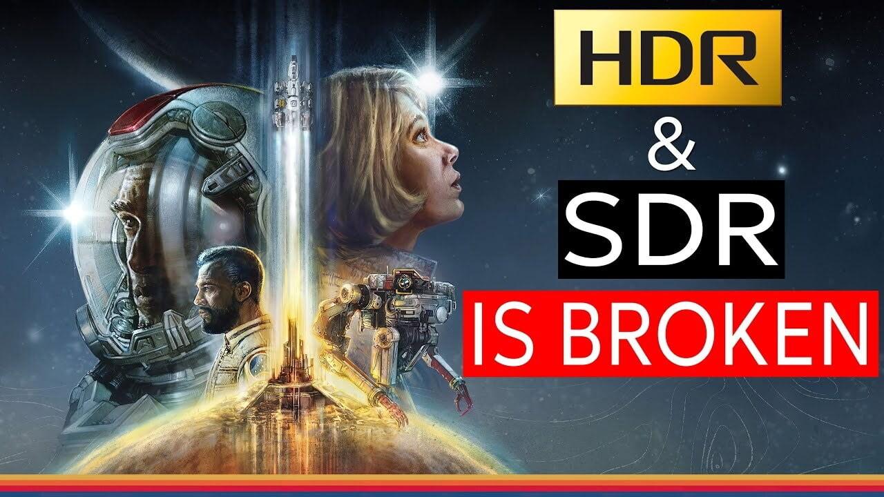 О Starfield: Игровой технологический портал отмечает долгое отсутствие хорошей реализации HDR