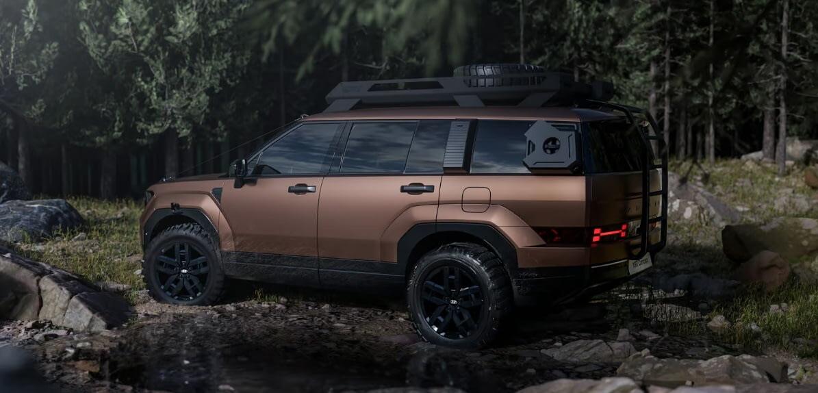 Гибридный Hyundai Santa Fe 5-го поколения: автомобиль для активного отдыха и комфортных поездок в природу