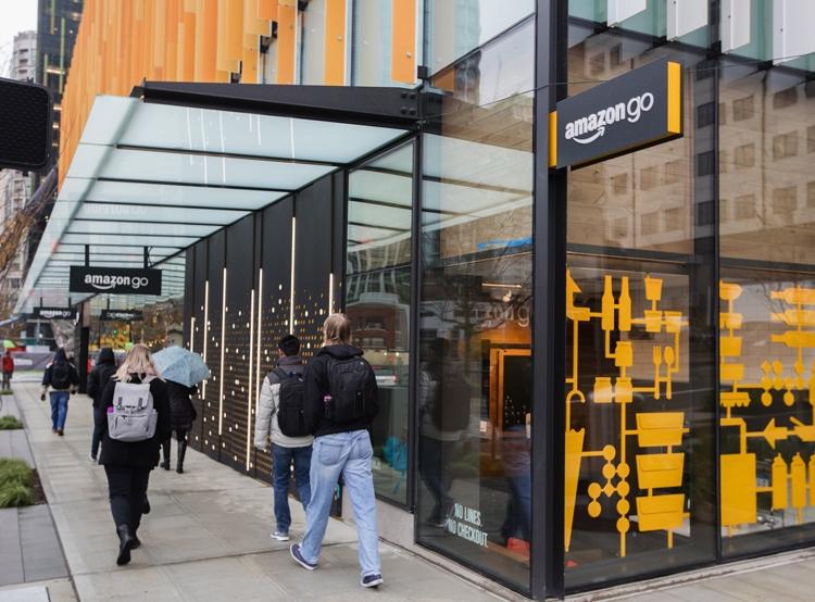 Amazon Go: супермаркет без кассиров и очередей Amazon Go: супермаркет без кассиров и очередей