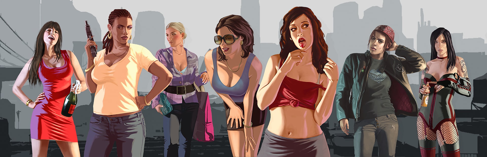 Grand Theft Auto IV - Женские персоонажи