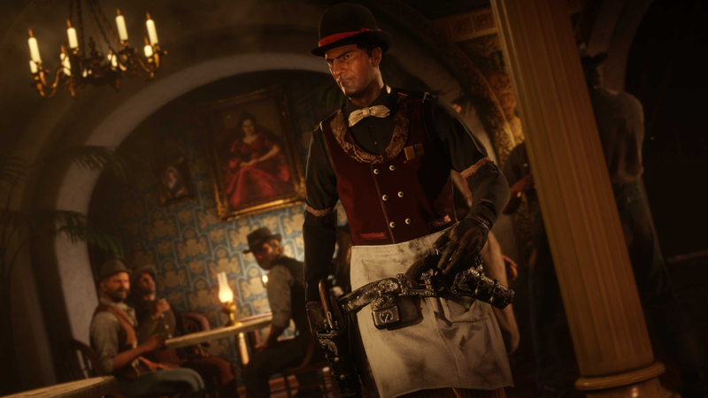 Самогонщик в Red Dead Online.